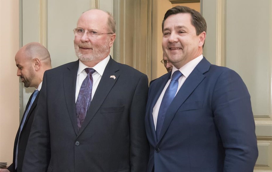 Nastupni posjet veleposlanika SAD-a u Republici Hrvatskoj  W. Roberta Kohorsta